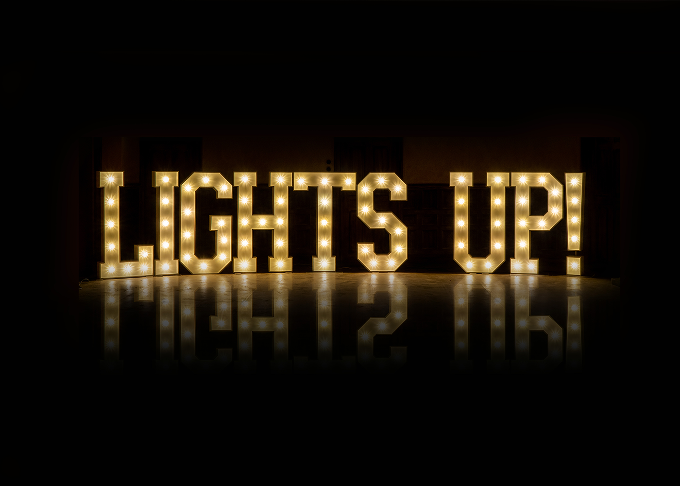 Building the Lights Up! Logo